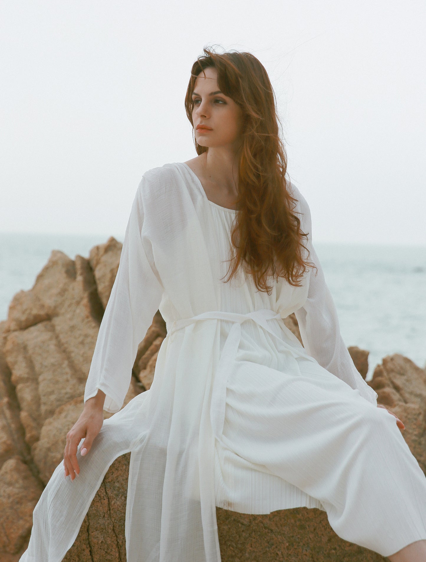 Long sleeve cover Robe