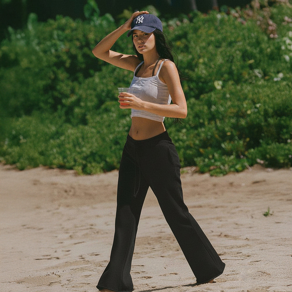 Training Bootcut Sweatpants Black