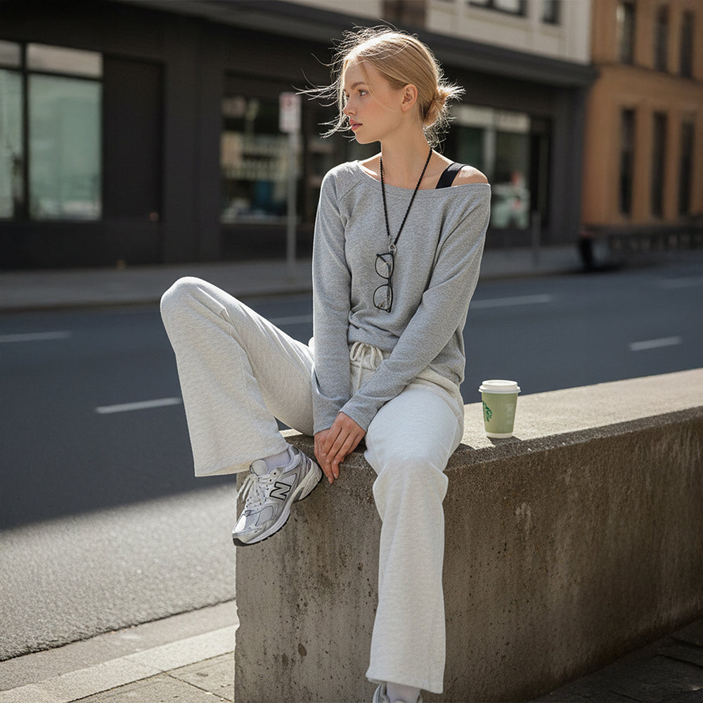 Training Bootcut Sweatpants Black