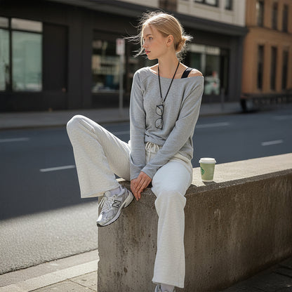 Training Bootcut Sweatpants Black