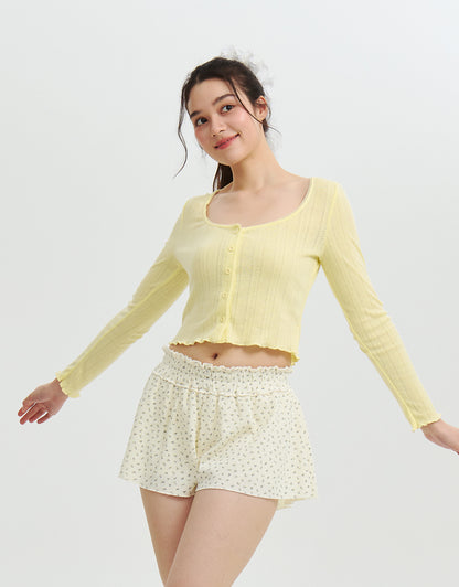 Meringue Floral Lounge Shorts