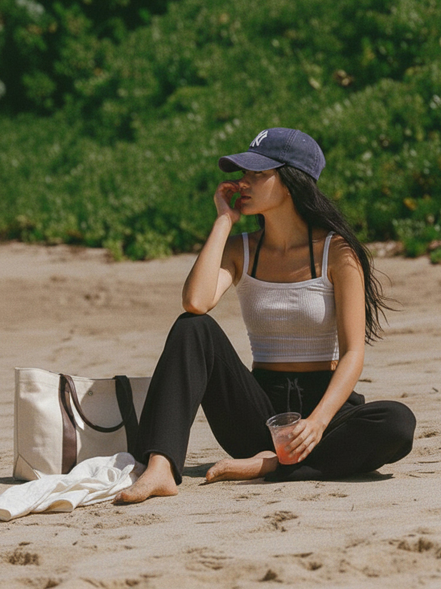 Training Bootcut Sweatpants Black