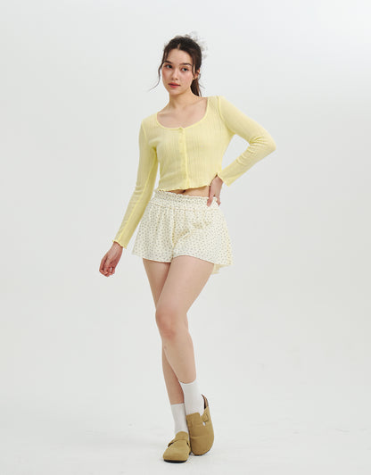 Meringue Floral Lounge Shorts