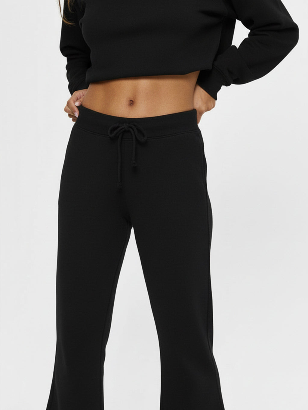 Training Bootcut Sweatpants Black
