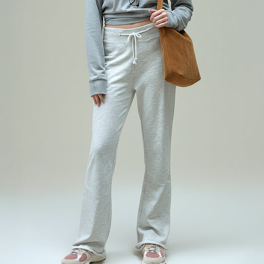 Training Bootcut Sweatpants Melange Ivory