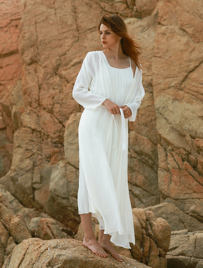 Long sleeve cover Robe