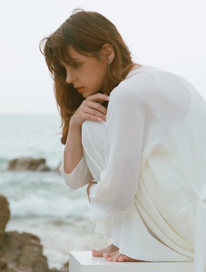Long sleeve cover Robe