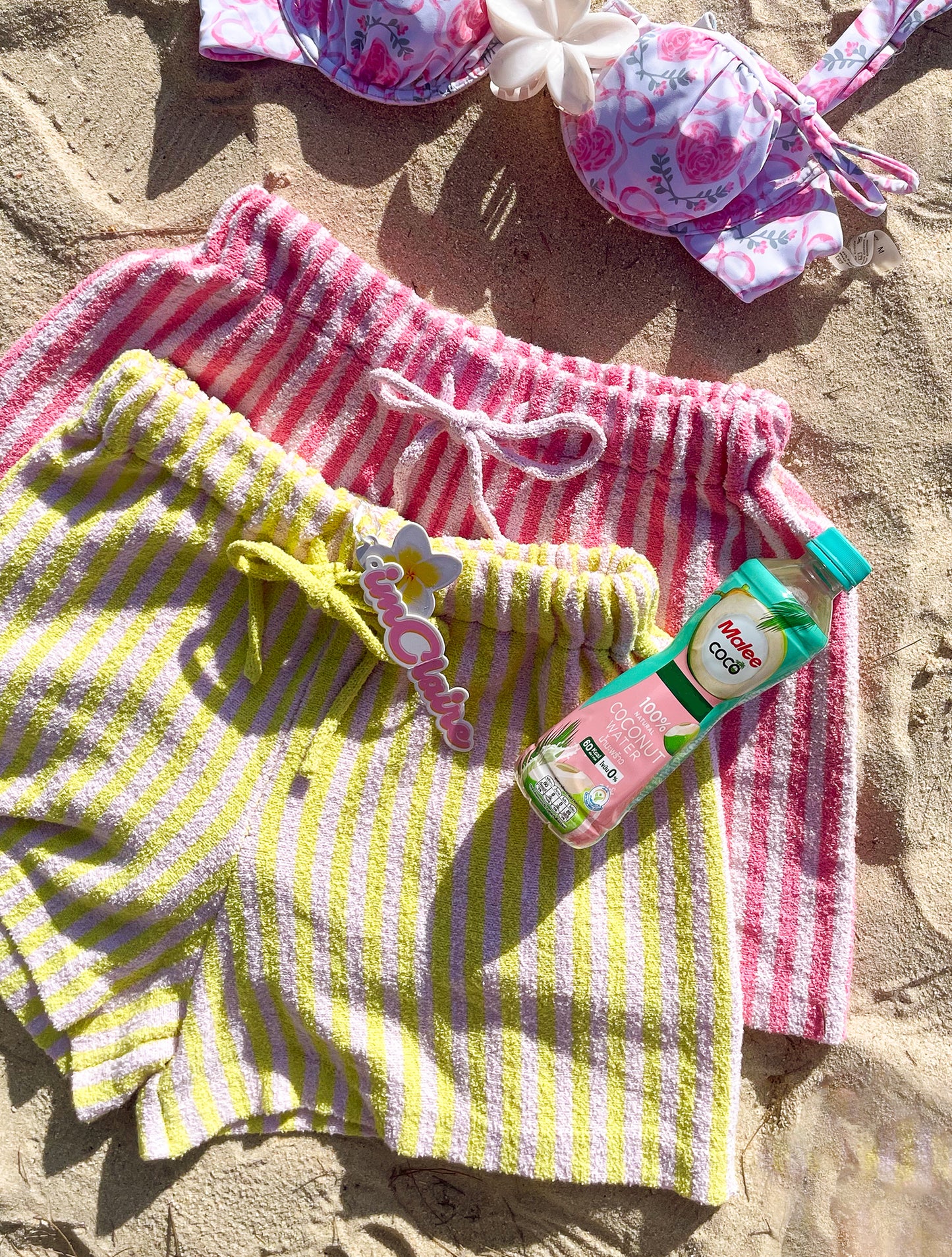 Terry Half Pants Lemon