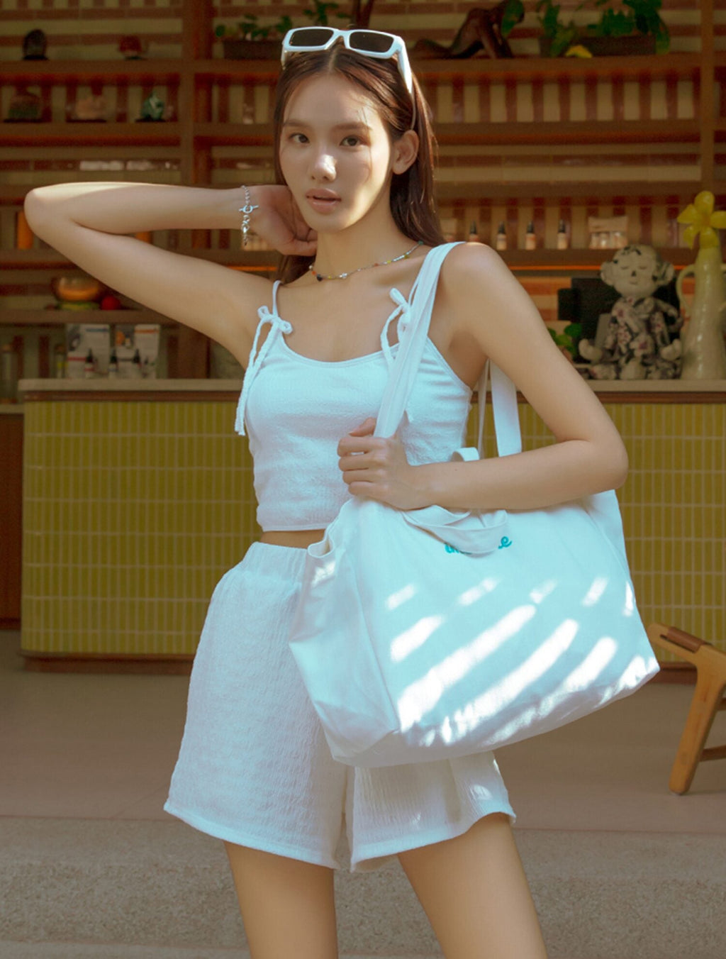 Cozy cover Bikini Set of 3 Pink